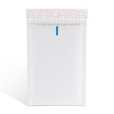 custom logo design white bubble mailer envelope mailing padded post packaging bag for shipping